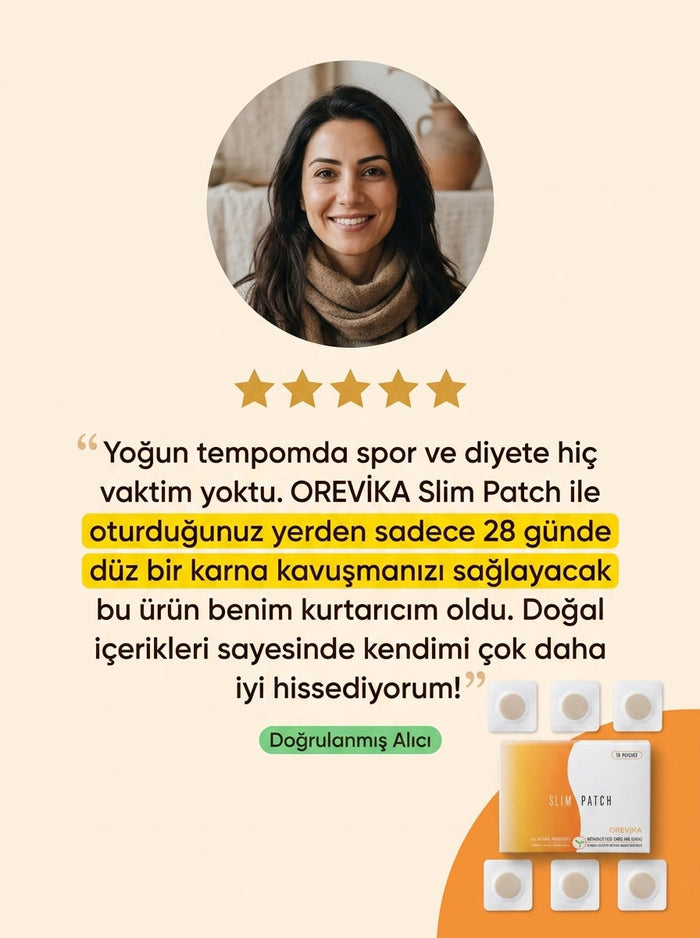 OREVIKA Bitkisel Göbek Bandı 4